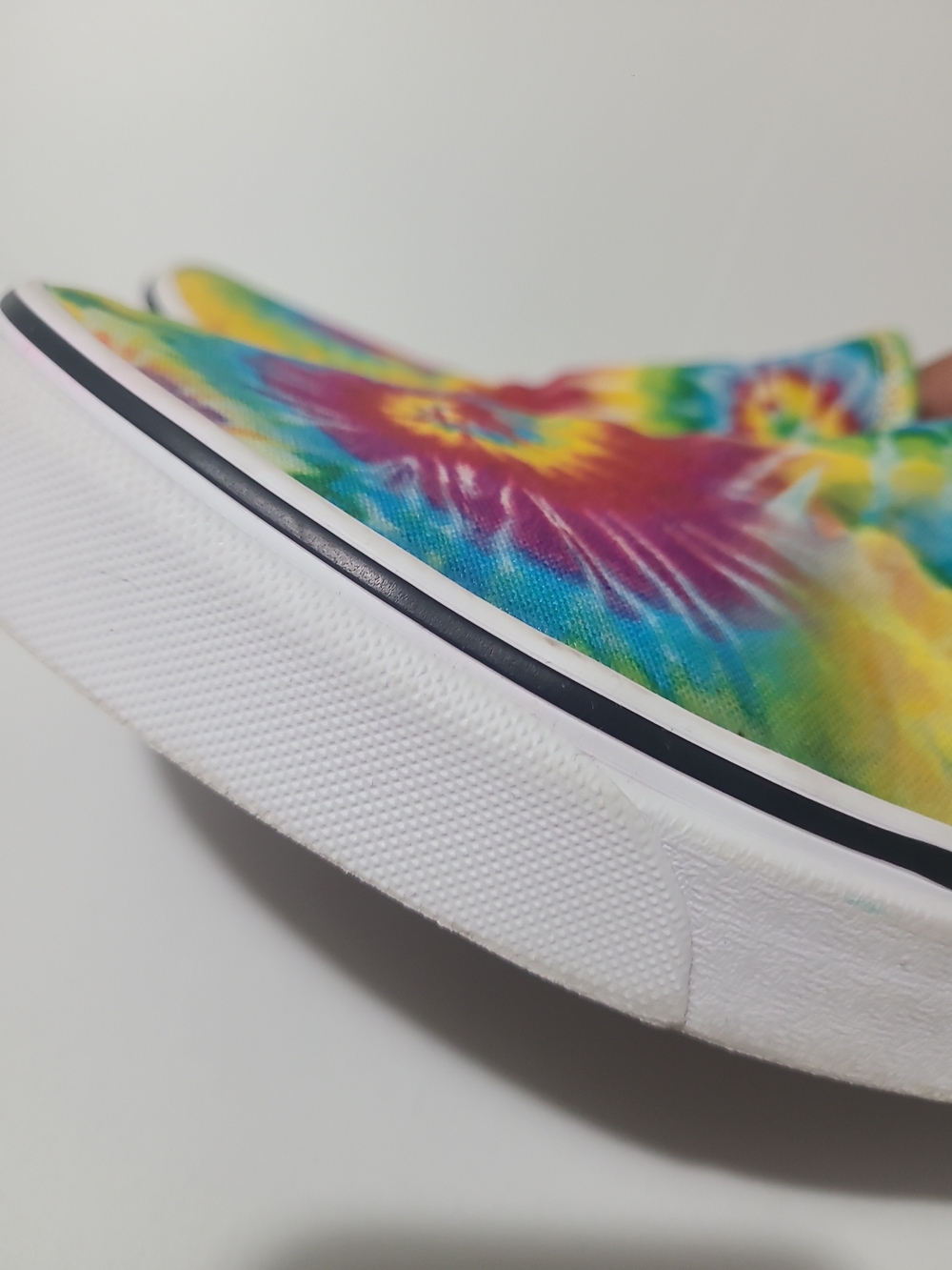 Vans Mens 8.5  Womens Size 10 Tie-Dye Slip-On Sneakers - Multicolor Slip-on - Picture 4 of 7